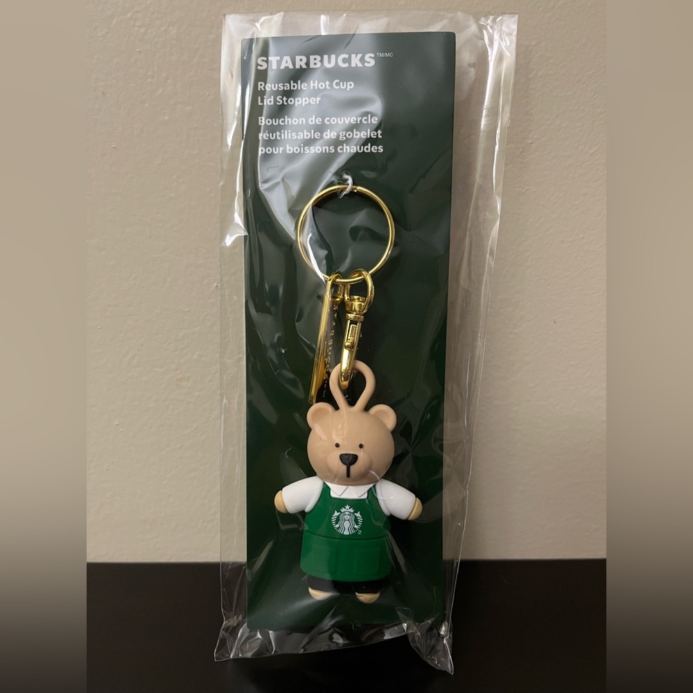 Starbucks Bear Hot Cup Lid Stopper